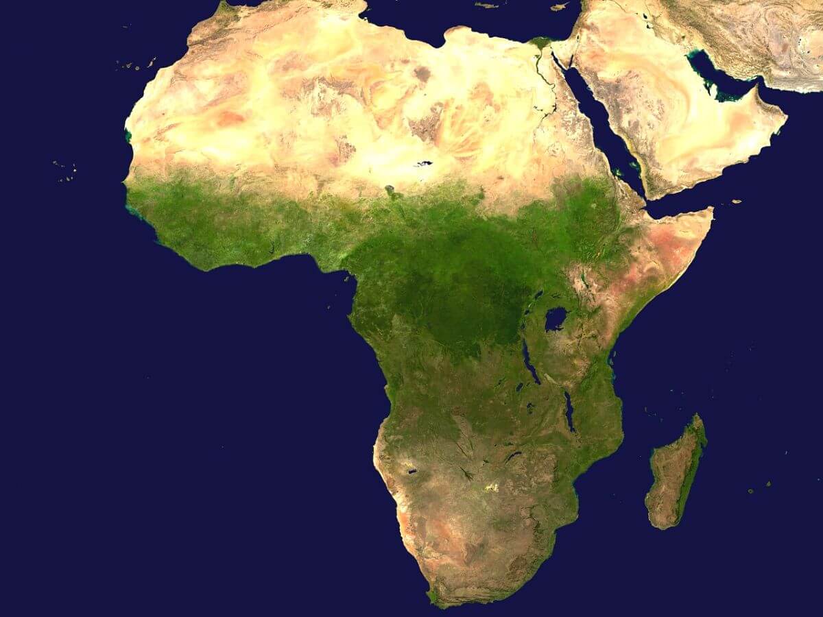 come organizzare viaggio africa mappa